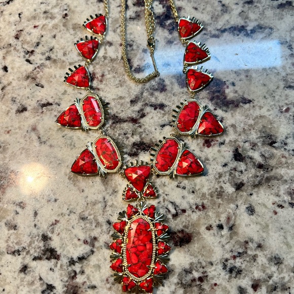 Kendra Scott Jewelry - NWT Kendra Scott Havana Exclusive TX Release Bronze Veined Red Magnesite SO RARE